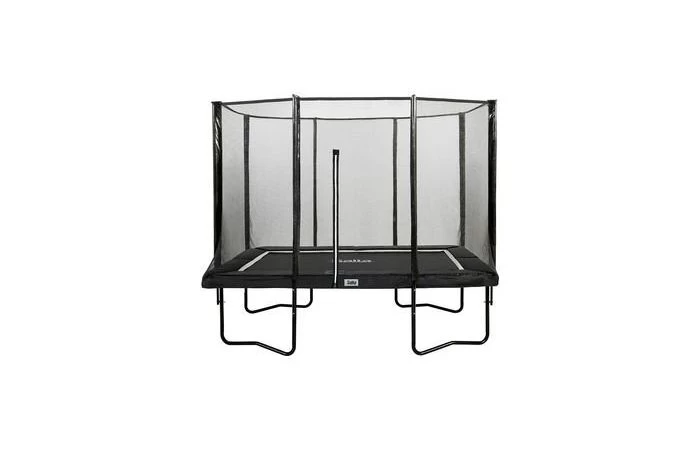 Salta Rechthoekige Trampoline 153x214 Met Net Black Edition Kleur Antraciet 1 Salta Rechthoekige Trampoline 153x214 Met Net Black Edition Kleur Antraciet