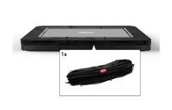 Berg Beschermrand Favorit - InGround 280x190 Zwart/Wit