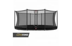 BERG Grand Favorit InGround 520x345 Zwart + Veiligheidsnet Comfort