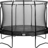 Salta Trampoline Premium Black Edition Met Veiligheidsnet 244 Cm