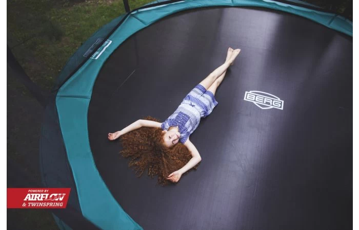 BERG Champion Regular 380 Grijs + Veiligheidsnet Comfort 2 BERG Champion Regular 380 Grijs + Veiligheidsnet Comfort - Afbeelding 2