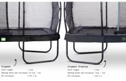 EXIT Elegant Trampoline Met Economy Veiligheidsnet 244x427 Zwart -Beste Trampoline Winkel 876955e167c782ebd4792547ba6f814575dc73048e0e038fc7473db78daff648