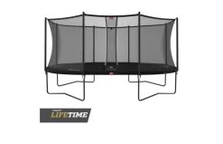 BERG Grand Favorit Regular 520x345 Zwart + Veiligheidsnet Comfort