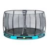 EXIT Elegant Inground Trampoline Met Economy Veiligheidsnet 366 Blauw