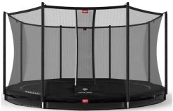 BERG Favorit InGround 430 Zwart + Veiligheidsnet Comfort