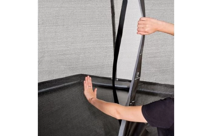 EXIT PeakPro Trampoline Met Veiligheidsnet 305x519 Zwart 6 EXIT PeakPro Trampoline Met Veiligheidsnet 305x519 Zwart - Afbeelding 6