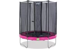 EXIT Twist Trampoline 244cm Roze/grijs