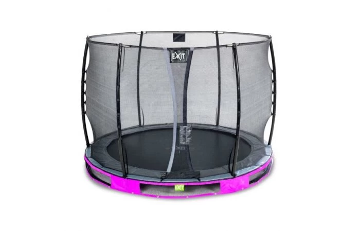 EXIT Elegant Inground Trampoline Met Economy Veiligheidsnet 305 Paars 2 EXIT Elegant Inground Trampoline Met Economy Veiligheidsnet 305 Paars - Afbeelding 2