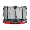 EXIT Elegant Premium Inground Trampoline Met Deluxe Veiligheidsnet 305 Rood