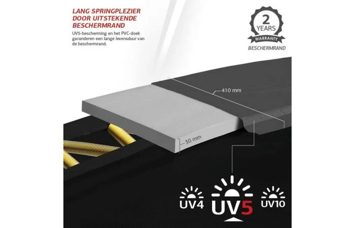 BERG Champion FlatGround Sports Trampoline 430 Groen 5 BERG Champion FlatGround Sports Trampoline 430 Groen - Afbeelding 5