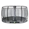 EXIT Elegant Premium Inground Trampoline Met Deluxe Veiligheidsnet 427 Grijs
