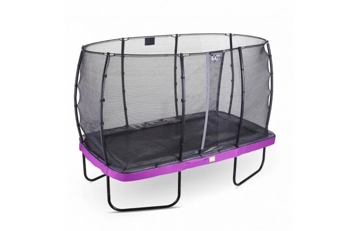 EXIT Elegant Trampoline Met Economy Veiligheidsnet 214x366 Paars 10 EXIT Elegant Trampoline Met Economy Veiligheidsnet 214x366 Paars - Afbeelding 10