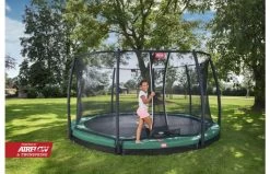 BERG Champion InGround 330 Groen + Veiligheidsnet Deluxe -Beste Trampoline Winkel aad6cec128d324ebf62fdb928b1679d4f443eb54dc36c98e66db28bfa9044efd