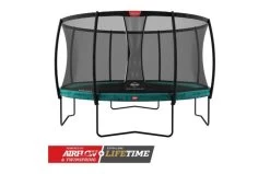 BERG Champion Regular 330 Groen + Veiligheidsnet Deluxe