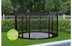 Akrobat Primus Flat To The Ground Trampoline Met Veiligheidsnet -Beste Trampoline Winkel akrobat primus optioneel veiligheidsnet 4 w 1 4 1