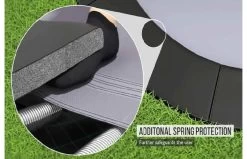 Akrobat Primus Flat To The Ground Trampoline -Beste Trampoline Winkel b e bescherming springdoek 8 293 1