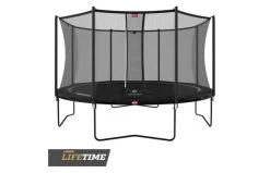 BERG Favorit Regular 380 Zwart + Veiligheidsnet Comfort