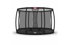 BERG Champion InGround 330 Grijs + Veiligheidsnet Deluxe