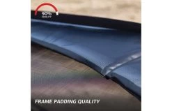 BERG Elite FlatGround Trampoline Sports 430 Grijs -Beste Trampoline Winkel berg trampoline elite flatground 330 cm grijs met airflow pro springmat 1 2