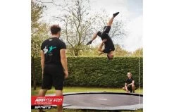 BERG Elite Flatground Sports Trampoline 330 Grijs -Beste Trampoline Winkel berg trampoline elite flatground 330 cm grijs met airflow pro springmat 2