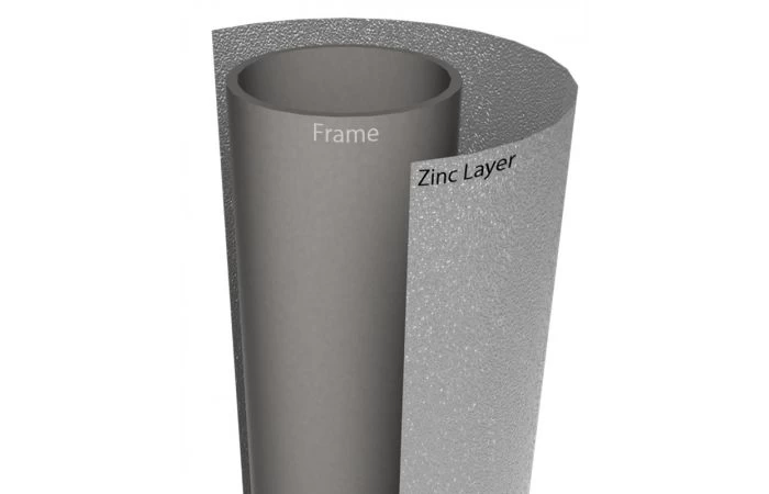 BERG Regular Favorit Levels Trampoline 430 Cm Grijs 2 BERG Regular Favorit Levels Trampoline 430 Cm Grijs - Afbeelding 2