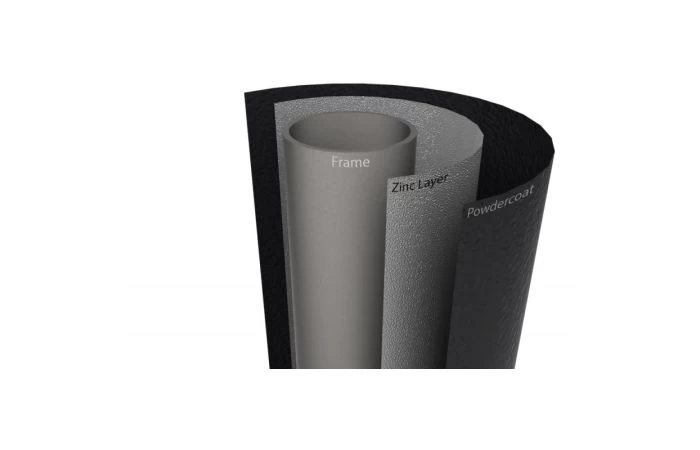 BERG Ultim Champion Regular 330x220 Groen + Veiligheidsnet Deluxe 4 BERG Ultim Champion Regular 330x220 Groen + Veiligheidsnet Deluxe - Afbeelding 4