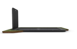 BERG Sports Ultim Champion FlatGround Trampoline 500 Grijs + AeroWall