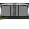 BERG Ultim Champion FlatGround 500 Grijs + Veiligheidsnet Deluxe XL