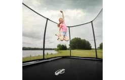 BERG Ultim Champion FlatGround 500 Grijs + Veiligheidsnet Deluxe XL -Beste Trampoline Winkel berg ultim champion flatground snd xl 1500x1500 m2