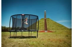 BERG Ultim Champion Regular 500 Grijs + Veiligheidsnet Deluxe XL -Beste Trampoline Winkel berg ultim champion regular hr m1