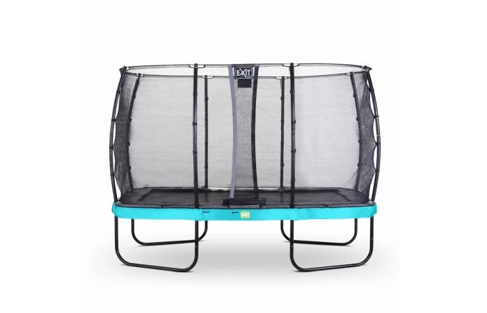 EXIT Elegant Trampoline Met Economy Veiligheidsnet 244x427 Blauw 1 EXIT Elegant Trampoline Met Economy Veiligheidsnet 244x427 Blauw