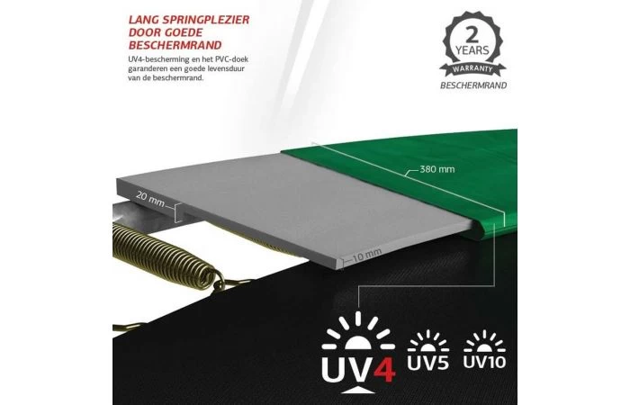 BERG Favorit Regular 430 Zwart + Veiligheidsnet Comfort 6 BERG Favorit Regular 430 Zwart + Veiligheidsnet Comfort - Afbeelding 6
