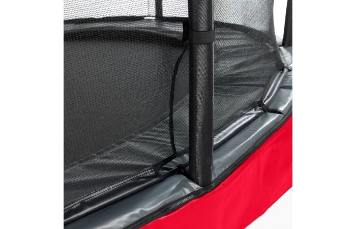 EXIT Elegant Premium Inground Trampoline Met Deluxe Veiligheidsnet 366 Rood 8 EXIT Elegant Premium Inground Trampoline Met Deluxe Veiligheidsnet 366 Rood - Afbeelding 8