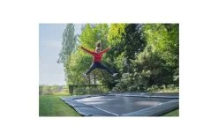 EXIT Dynamic Groundlevel Sports Trampoline -Beste Trampoline Winkel exit dynamic groundlevel sports trampoline 275x458cm zwart 7 3