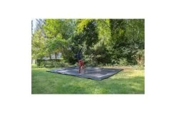 EXIT Dynamic Groundlevel Sports Trampoline -Beste Trampoline Winkel exit dynamic groundlevel sports trampoline 275x458cm zwart 8 3
