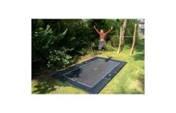 EXIT Dynamic Groundlevel Sports Trampoline -Beste Trampoline Winkel exit dynamic groundlevel sports trampoline 275x458cm zwart 9 3
