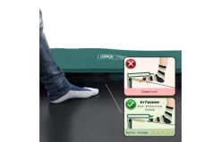 EXIT InTerra GroundLevel Trampoline 366cm Groen 8 EXIT InTerra GroundLevel Trampoline 366cm Groen -Beste Trampoline Winkel exit interra groundlevel trampoline o366cm groen 10