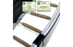 EXIT InTerra GroundLevel 427cm Trampoline Grijs -Beste Trampoline Winkel exit interra groundlevel trampoline o427cm grijs 3