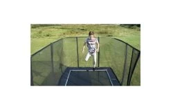 EXIT PeakPro Trampoline Met Veiligheidsnet 275x458 Zwart -Beste Trampoline Winkel exit peakpro trampoline 244x427cm zwart 14 1