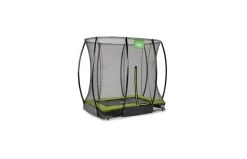 EXIT Silhouette Inground Trampoline Met Veiligheidsnet 153x214 Groen -Beste Trampoline Winkel exit silhouette inground trampoline 153x214cm met veiligheidsnet groen 1