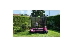 EXIT Silhouette Inground Trampoline Met Veiligheidsnet 153x214 Roze -Beste Trampoline Winkel exit silhouette inground trampoline 153x214cm met veiligheidsnet roze 10 1