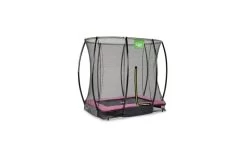 EXIT Silhouette Inground Trampoline Met Veiligheidsnet 153x214 Roze -Beste Trampoline Winkel exit silhouette inground trampoline 153x214cm met veiligheidsnet roze 1 1