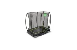 EXIT Silhouette Inground Trampoline Met Veiligheidsnet 153x214 Zwart -Beste Trampoline Winkel exit silhouette inground trampoline 153x214cm met veiligheidsnet zwart 2