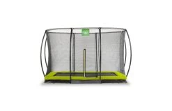 EXIT Silhouette Inground Trampoline Met Veiligheidsnet 214x305 Groen