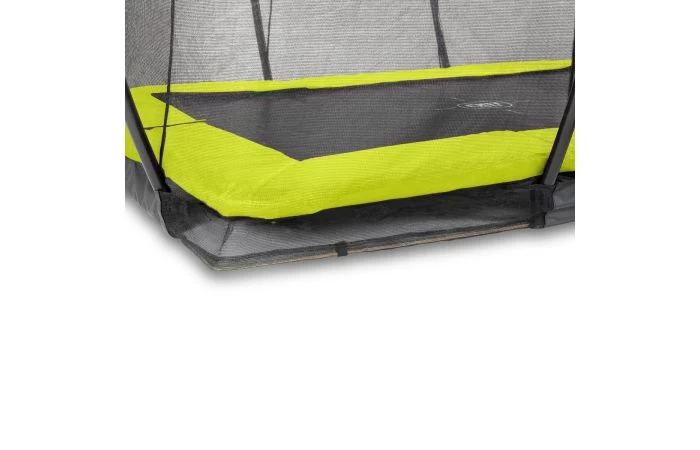 EXIT Silhouette Inground Trampoline Met Veiligheidsnet 214x305 Groen 5 EXIT Silhouette Inground Trampoline Met Veiligheidsnet 214x305 Groen - Afbeelding 5