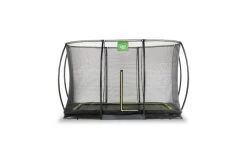 EXIT Silhouette Inground Trampoline Met Veiligheidsnet 214x305 Zwart