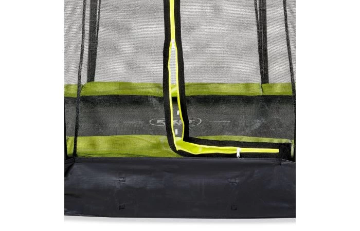 EXIT Silhouette Inground Trampoline Met Veiligheidsnet 244x366 Groen 8 EXIT Silhouette Inground Trampoline Met Veiligheidsnet 244x366 Groen - Afbeelding 8