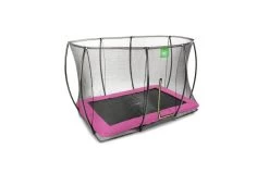 EXIT Silhouette Inground Trampoline Met Veiligheidsnet 244x366 Roze 11 EXIT Silhouette Inground Trampoline Met Veiligheidsnet 244x366 Roze -Beste Trampoline Winkel exit silhouette inground trampoline 244x366cm met veiligheidsnet roze 2