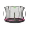 EXIT Silhouette Inground Trampoline Met Veiligheidsnet 244 Roze