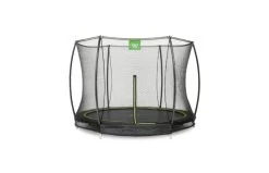 EXIT Silhouette Inground Trampoline Met Veiligheidsnet 244 Zwart